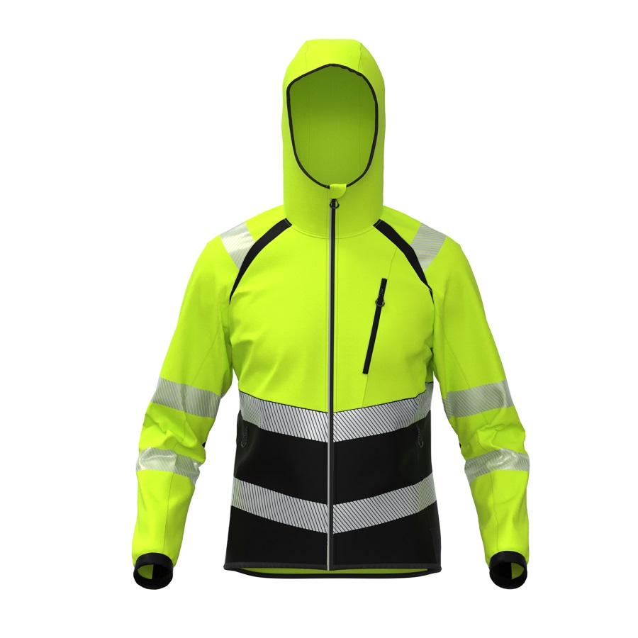 Jope softshell TOPEK C2 HV kol/must k-ga