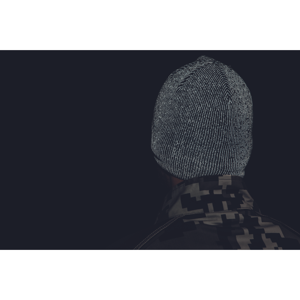 Вязаная шапка RFLX чёрная — изображение 2