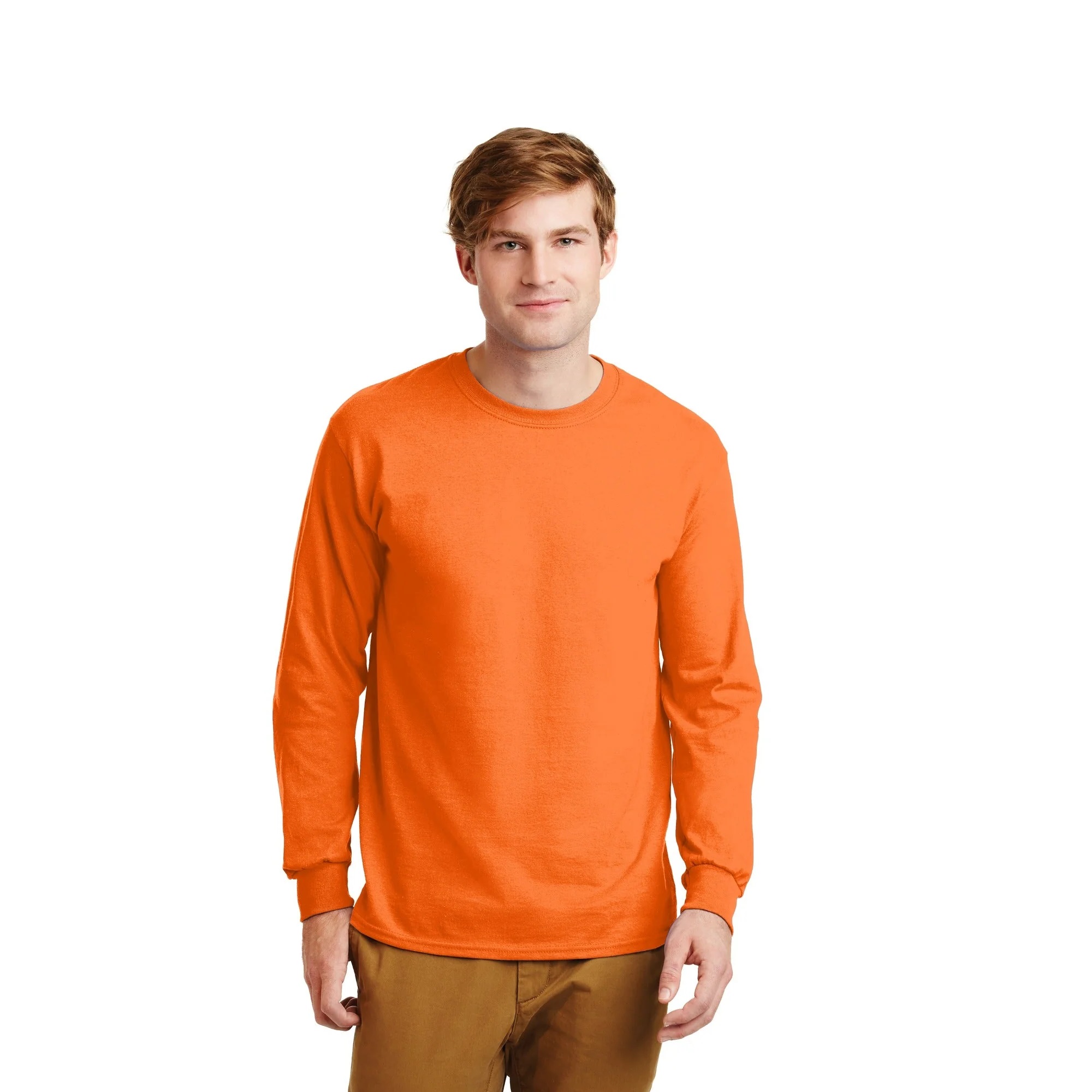 T-shirt GILDAN 1/1 neon orange - Stafit OÜ