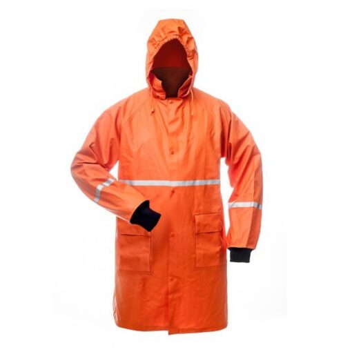 Raincoat PU HV orange