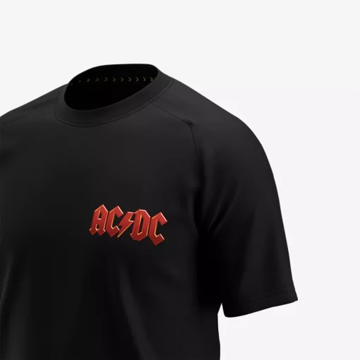 AC/DC T-särk must/punane - Image 2