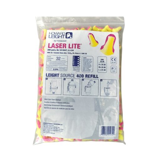 Earplugs LASER LITE disposable 35dB 200 pairs