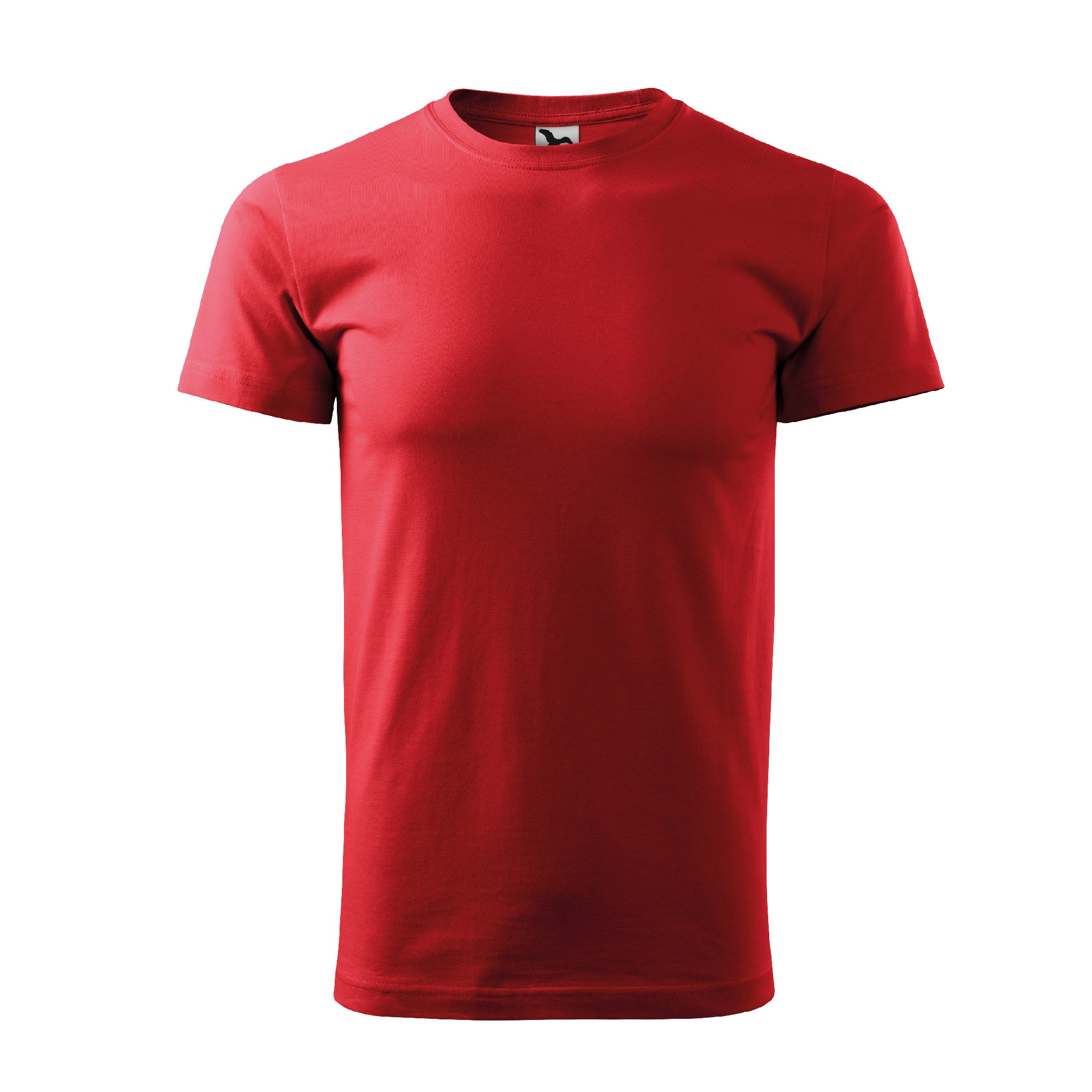 Мужская футболка BASIC красная 4XL 5XL