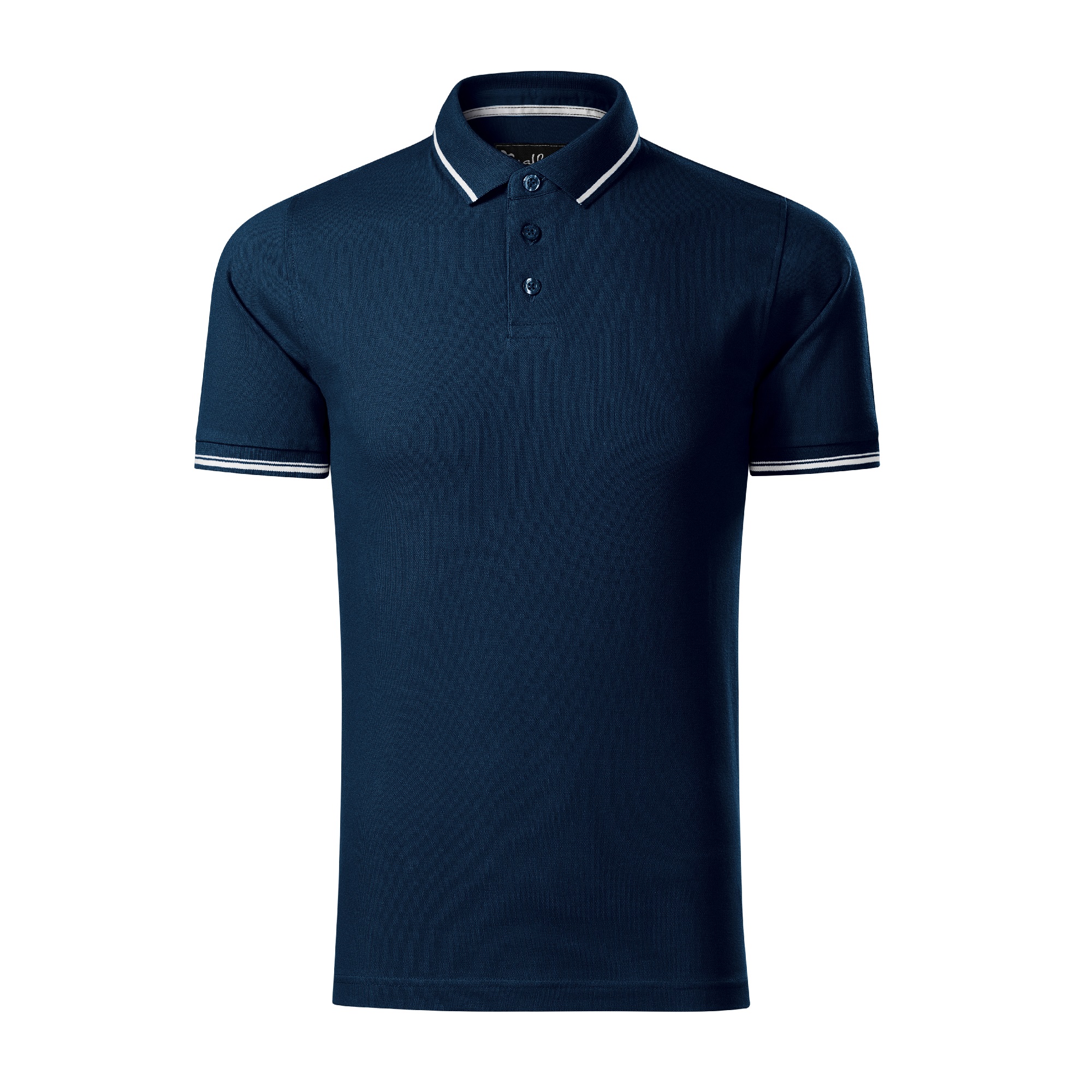 Поло-футболка мужская Malfini Perfection тёмно-синяя