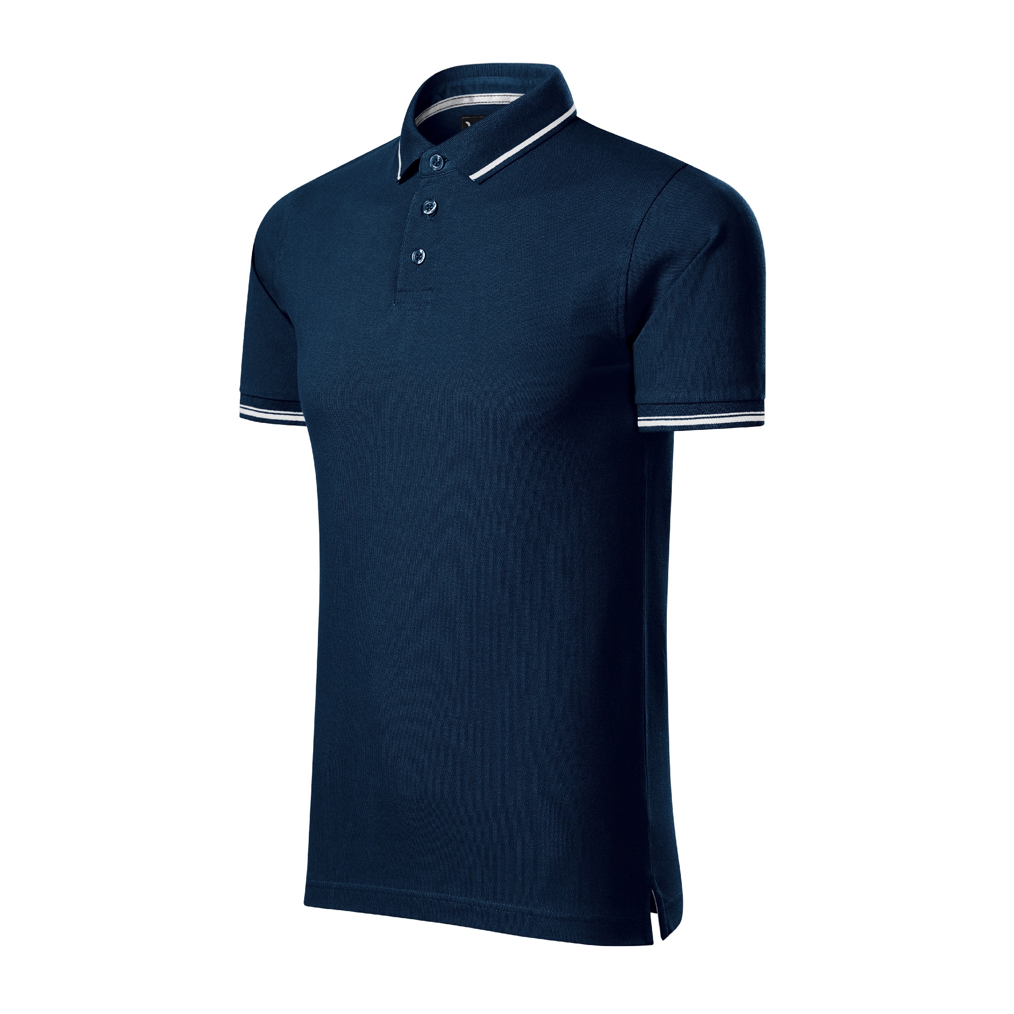 Поло-футболка мужская Malfini Perfection тёмно-синяя — изображение 2