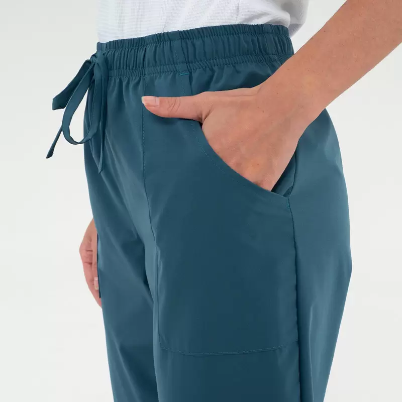 Pants unisex ALAN petrol blue - Image 2