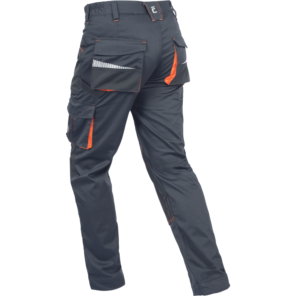 Work trousers EMERTON stretch grey - Image 3