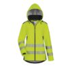 Женская софтшелл куртка Hi-Vis жёлтая