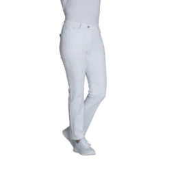 Naiste teksapüksid valge