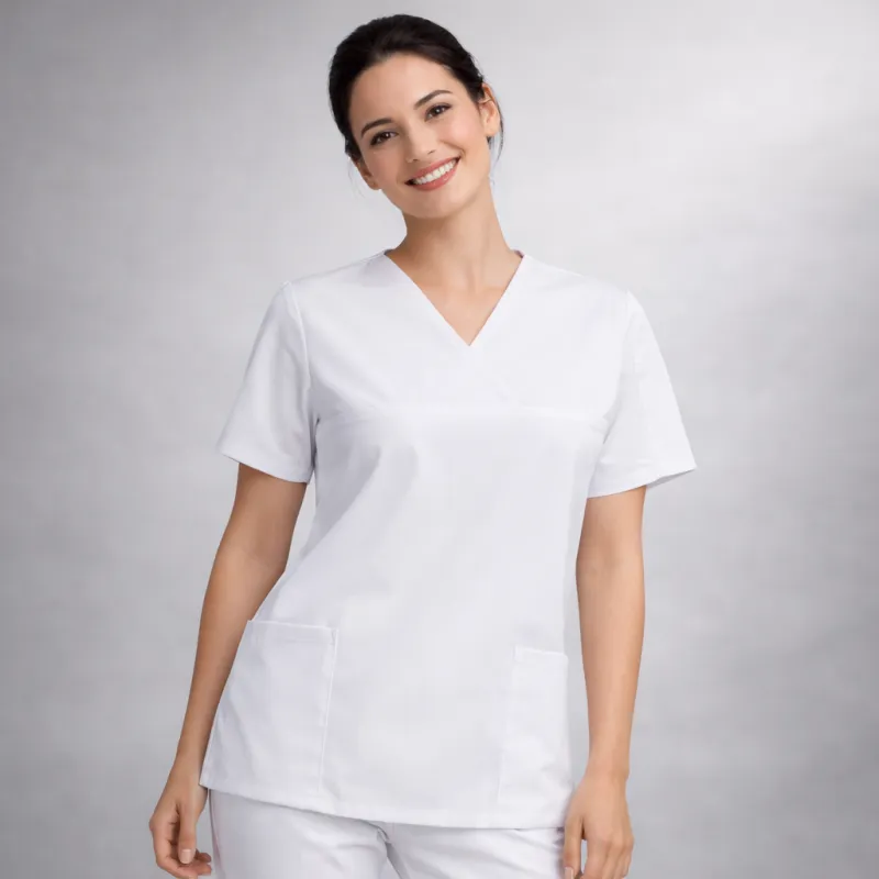 Ladies tunic 1/2 white - Image 2