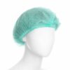 Müts ühekordne Clip Cap roheline 100 tk