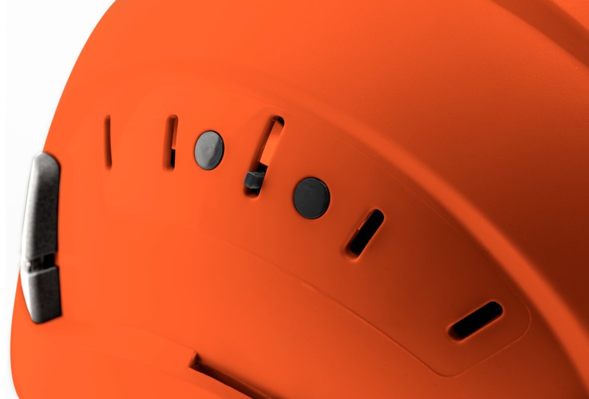 Защитная каска Högert DIEMEL HV оранжевая — изображение 2