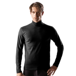 Särk SIR LUPITO kaelusega must