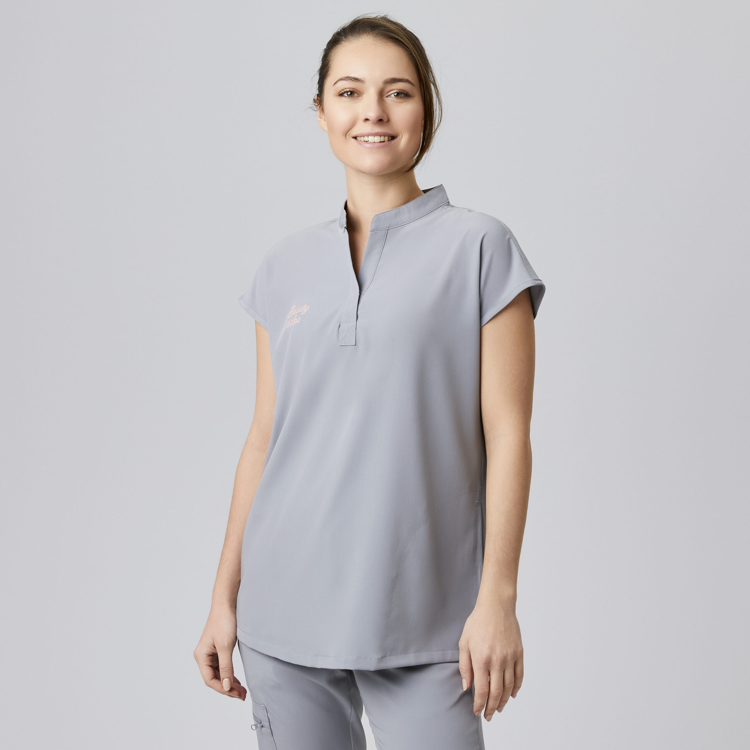 Ladies blouse EXNER grey - Image 3
