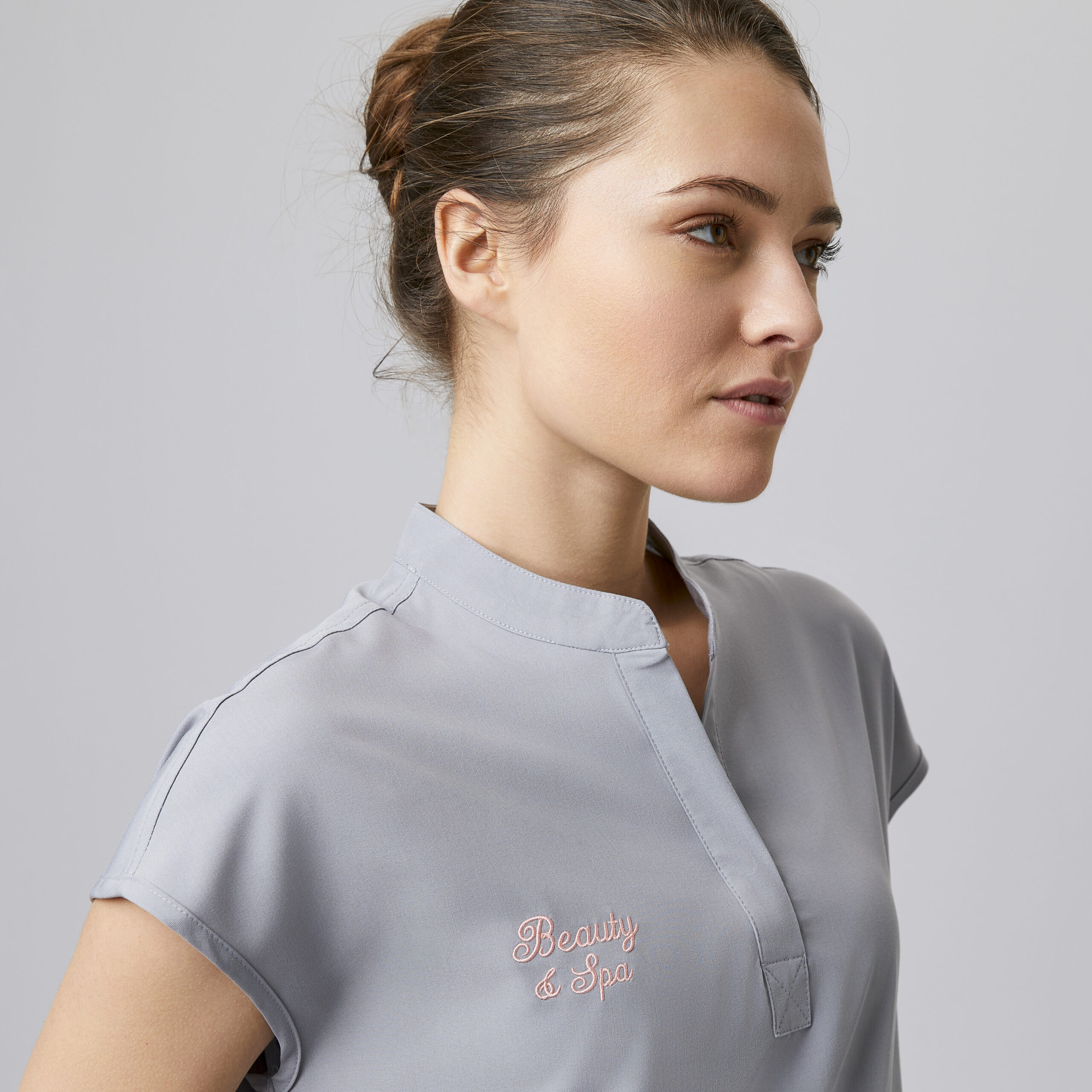 Ladies blouse EXNER grey - Image 5