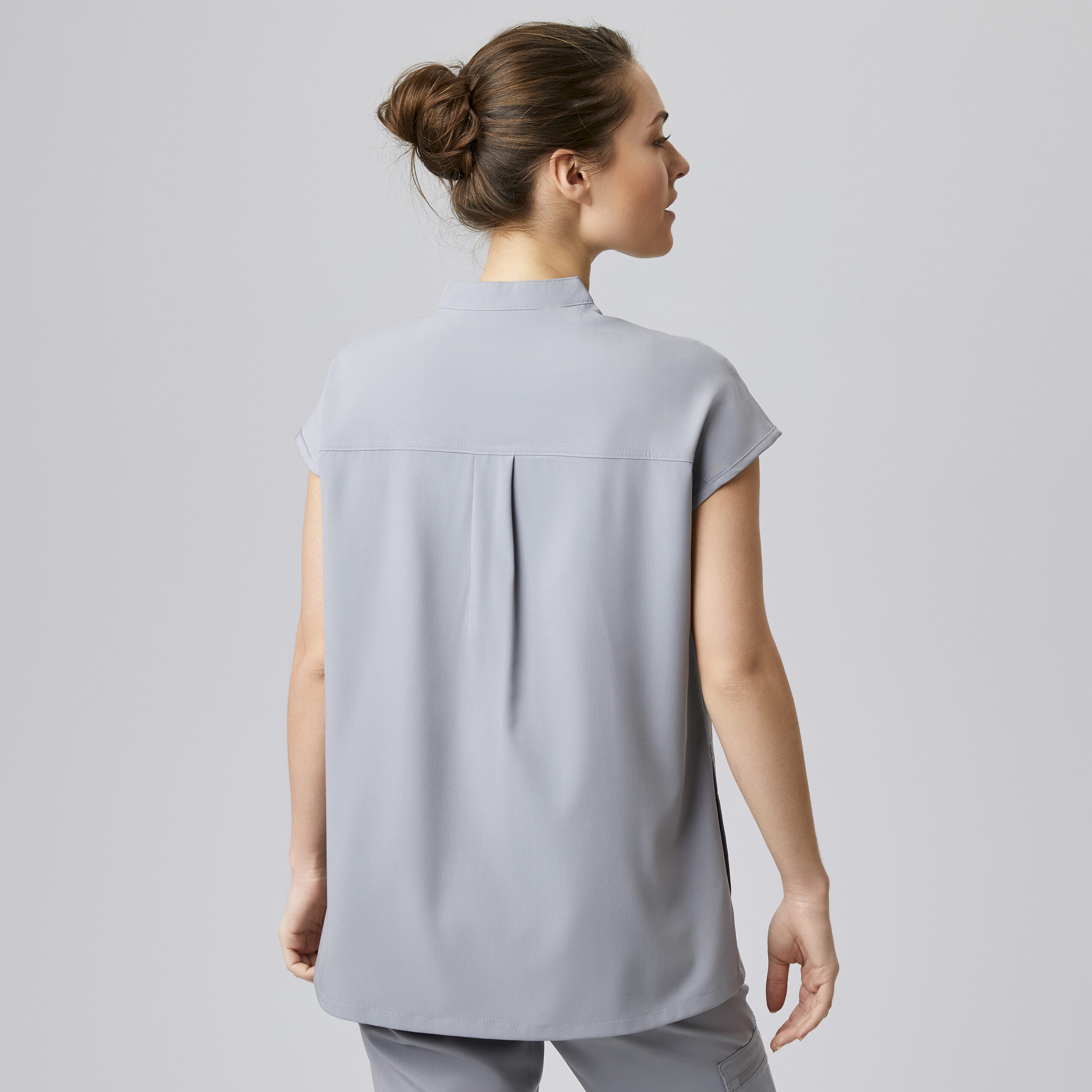 Ladies blouse EXNER grey - Image 6
