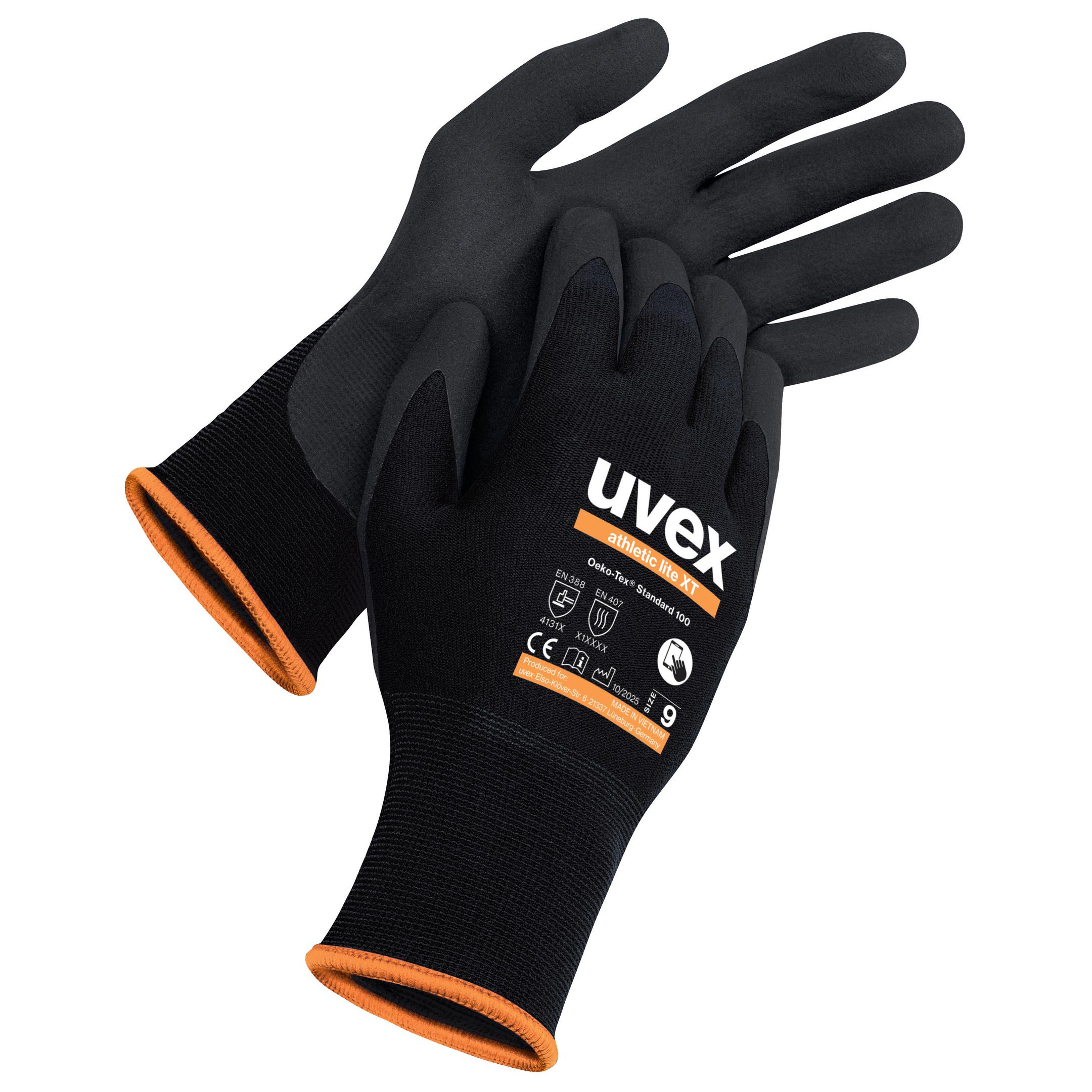 Sõrmkindad UVEX Athletic lite xt ESD