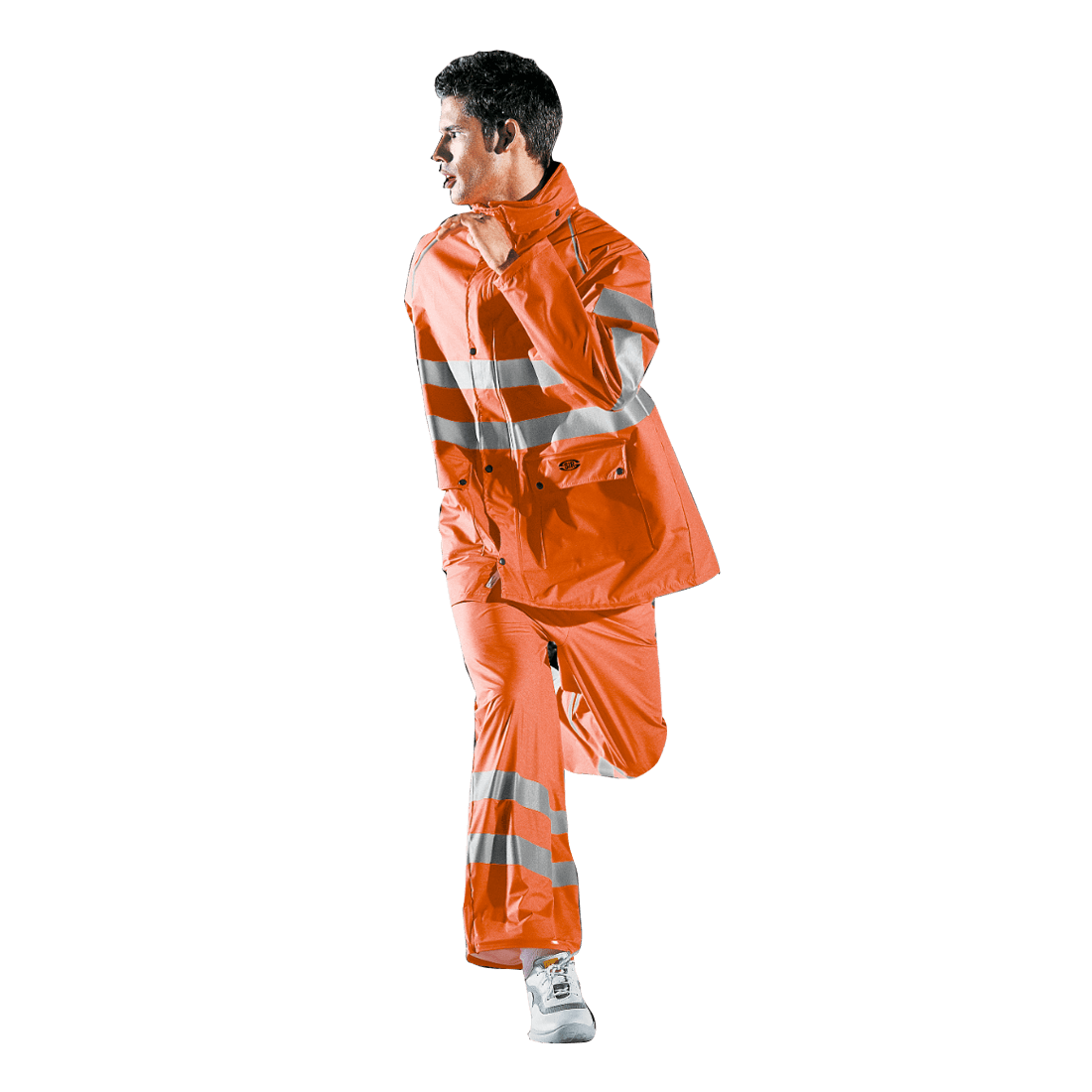 Rain jacket GLAMOUR HiVis orange