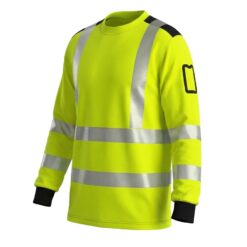 Alternative view of Футболка Multisafe сигнальная класс видимости 3