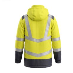 Зимняя куртка Multisafe Hi-Vis жёлтая/тёмно-синяя класс 3 — изображение 4